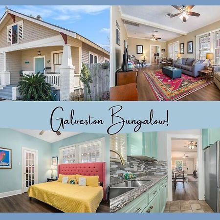 Beachy Bungalow! 2Bd, King Bed Galveston Exterior photo